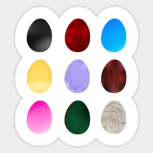 Easter eggs Sticker